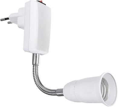 e27 enchufe de eu bombilla convertidor adaptador de enchufes base lampara