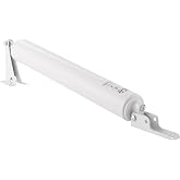 Wright Products Heavy-Duty Pneumatic Storm Door Closer &ndash; Durable, Adjustable, Quiet-Closing with Hold-Open Feature (Transitional, White)