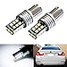 iJDMTOY Super Bright 10W 15-SMD P21W 7506 LED Replacement Bulbs For Audi BMW Mercedes Volkswagen Backup Reverse Lights, Xenon White