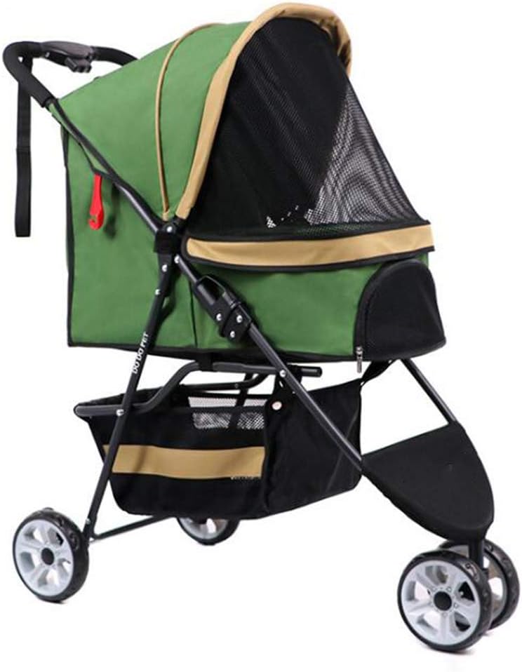 Life HS Pet Stroller Dog Stroller Shock Absorber Reversible Three