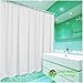 Clean Healthy Living Premium PEVA White Shower Curtain Liner with Magnets & Suction Cups - 70 X 71 in. Long
