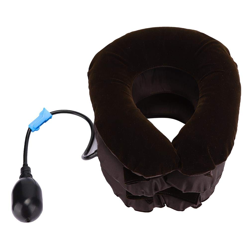Inflatable Cervical Collar, 3-Layer Single-Tube Neck Support Brace Neck Traction Devices For Relieve Cervical Pressure And Correct Cervical Spine(#1)