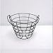 Crestgolf 2PCS Stainless Metal Golf Basket Golf Ball Container Ball Bucket