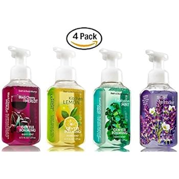 eucalyptus bath works body kitchen foaming gentle soap hand merlot lemon mint cherry fresh favorites lavender pack