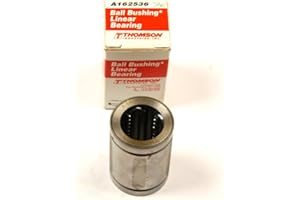 Thomson A162536, Ball Bushing Bearing, Precision Steel, A Grade, Closed, for end Supported Applications; use with 1 in Diamet