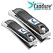 Candure Nail Clippers - Nail Cutter Trimmer Set for Fingernail Toenail and Manicure Pedicure