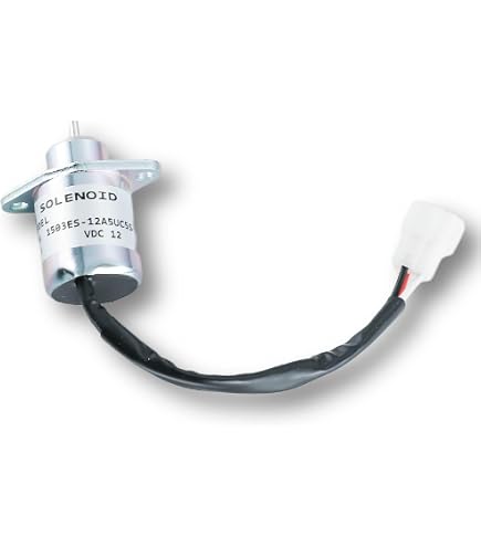Amazon.com: 12V Fuel Shut Off Solenoid 4TNV94L 119653-77950 for