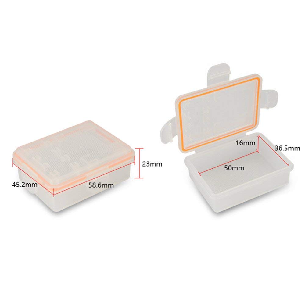 VIDOO Battery Storage Protective Box Case Holder 50x36.5x16Mm Für Nikon