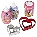 Wilton Valentine Hearts Cookie Making Set, 4-Piece
