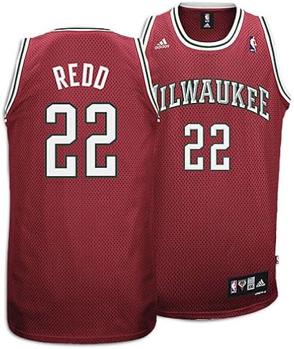 Amazon.com : Michael Redd Bucks Red NBA Replica Jersey ( sz. M, Red : Redd, Michael : #22 