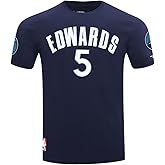 Pro Standard NBA Mens Mens NBA Minnesota Timberwolves Classic Player Cotton Short Sleeve Tee