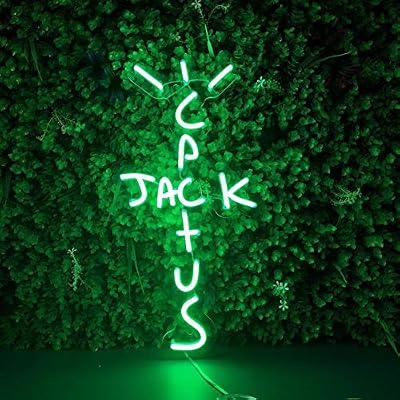 Custom Neon Sign Cactus Jack Neon Sign Light Home Jamaica | Ubuy