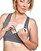 Kindred Bravely French Terry Racerback Busty Nursing Sleep Bra for E, F, G, H, I Cup | Maternity Bra for Breastfeeding (XX-Large-Busty, Grey)