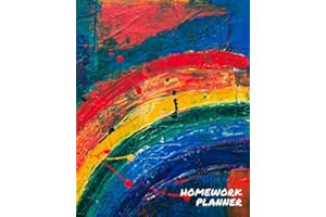 Homework Planner: A Simple, Easy-To-Use School Assignment Notebook Agenda | Includes Reminders and Notes Pages | Elementary, 