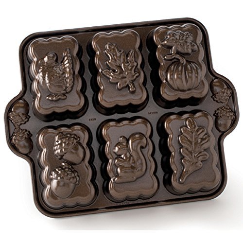 Nordic Ware Harvest Mini Loaf Pan