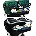 BTR Baby Double Stroller Organizer with Drink and Cup Holders, 2 Extra Stroller Hooks, Waterproof Cover, Shoulder Strap, Zipped Pocket. Fits all Double, Twin and Tandem, Twin Stroller Organizers