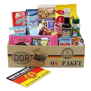 Ostpaket Mini mit 13 typischen Produkten der DDR Spezialitäten Spezialitätenpaket Geschenkset Ostprodukte DDR…