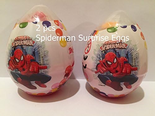 Spiderman Surprise Eggs 2 Eggs New