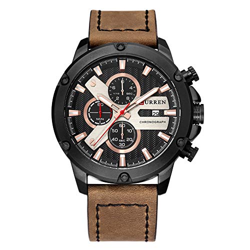 Moda Cronógrafo Deporte Hombres Relojes Marca Lujo Militar Reloj de Cuarzo Masculino Reloj Hombre Reloj Masculino Reloj Hombre