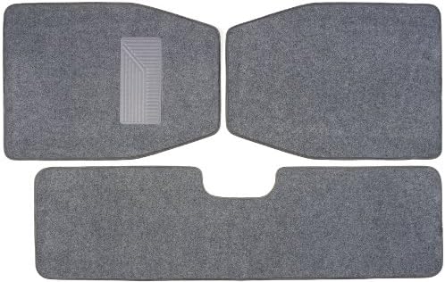 Luxury Driver 44036 SUV Light Gray Carpet Floor Mat Set - 3 Piece
