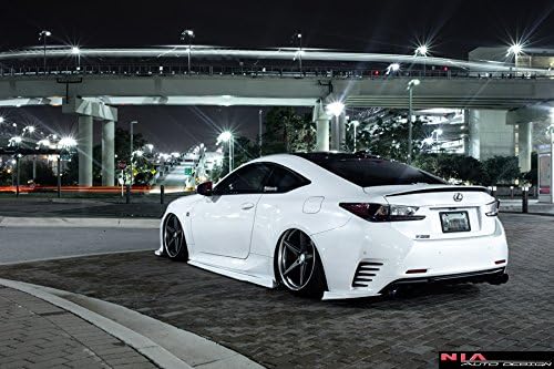 NIA Auto Design Lexus RC NIA rear apron lip diffusers ABS