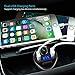 JARLINK Bluetooth FM Transmitter, Wireless in-Car FM Transmitter Stereo Radio Adapter Car Kit with 2 USB Car Chargers, Hands Free Calling Compatible iPhone Samsung Android, etc