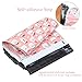 10x13 100-Pack Santa Face Designer Poly Mailers, Ohuhu Christmas Shipping Mailer Bags Sealed Christmas Holiday Gifts Bag Xmas Mailer Packages with Self Adhesive Strip, Pink