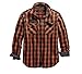 HARLEY-DAVIDSON Official Men's Oak Leaf Plaid Slim Fit Shirt, Plaid