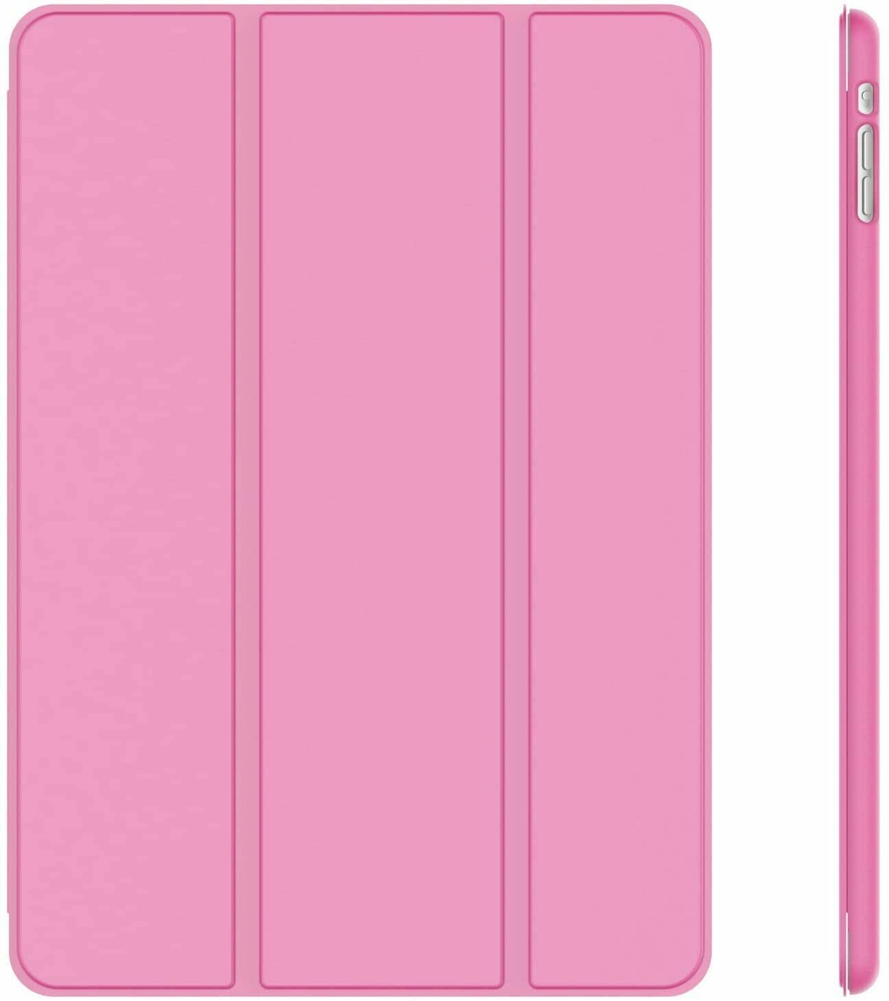 Smart Case For Apple iPad Mini 4 & iPad Mini 5 Magnetic Stand Cover, Auto Sleep/Wake, Ultra Slim Lightweight Flip Folio Case (Pink)