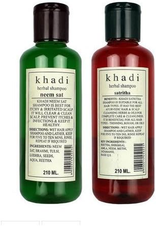 Khadi naturals Shampoo Combo - 2 - Set of 2