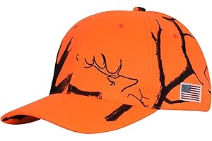 EDTREK High Performance Camo Hat - Waterproof, Breathable, Wicking - Unisex-Adults Hunting Cap