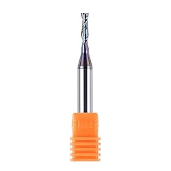 SpeTool 1/8 Inch Upcut CNC Router Bits 1/4 Inch
