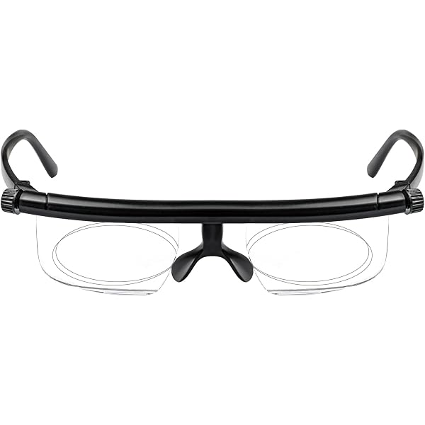 Vifocus Lunettes à Mise Au Point Réglable – Verres Dial Vision Pour Lecture Et Vision De Loin (-6.0 à +3.0)