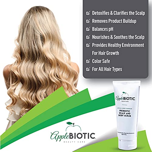 Apple Cider Vinegar Scalp Scrub Exfoliating Scalp Treatment with