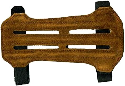 AW 9104 Vented Leather Armguard 7"