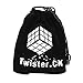 Twister.CK Cube Puzzle 3x3x3 Stickerless Magic Maze Cube,Smooth Corner Turning with New Anti-Pop Structure,Transparent Black with Vivid Colors,Perfect Gifts for Cube Teasers,100% Money Back Guarantee!