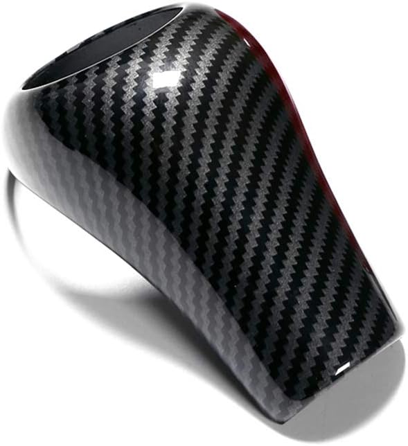 SRXTZM Car Interior ABS Gear Shift Cover Shifter Knob Frame Decor Decal Cover Trim for Mercedes W204 w212 C Class E Class A Class G Class CLS (Black)