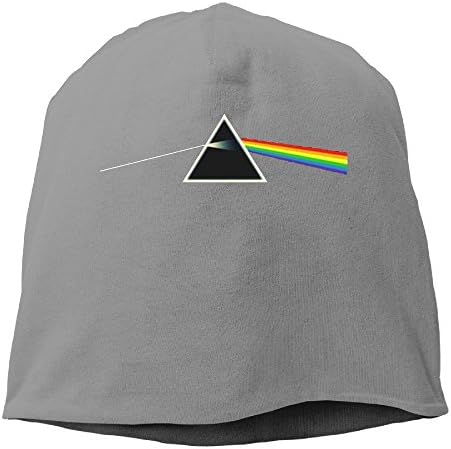 Society Zhuang Roman Atwood Pink Floyd Half Knit Beanie Hat Warm Thick Winter Hat For Unisex Winter Warm Cap DeepHeather