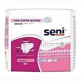 SENI S-RE10-BQ1 Super Quatro Briefs-Regular-10/Pack