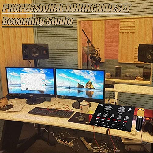 SGSG Kondensatormikrofon-Bundle, BM-800-Mikrofon-Kit, professionelles Cardioid Studio-Kondensatormikrofon und… – Bild 4