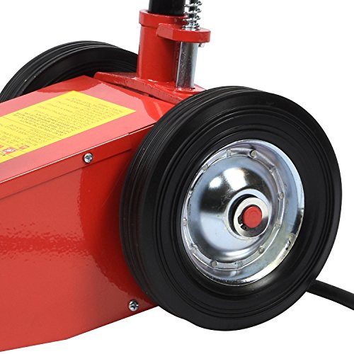 Heavy Duty 22 Ton Air Hydraulic Floor Jack Wheels Lift Auto Truck Bus Shop Repair Equipment By