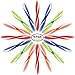 AFUNTA Propeller Blades for Hubsan X4 H107 H107D H107C H107L Quadcopter, 4 Sets (16pcs) Transparent Props Rotor for Helicopter - Red & Green & Blue & Orange