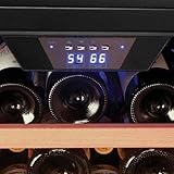 EdgeStar CWR531SZ 24 Inch Wide 53 Bottle Built-In Wine Cooler - Stainless Steel/Black