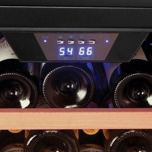 EdgeStar CWR531SZ 24 Inch Wide 53 Bottle Built-In Wine Cooler - Stainless Steel/Black - Thumbnail 2