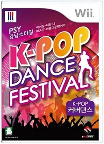 K-pop Dance Festival : Cover Dance Nintendo Wii Korean Exclusive gangnam style Psy, Kara, Bigbang