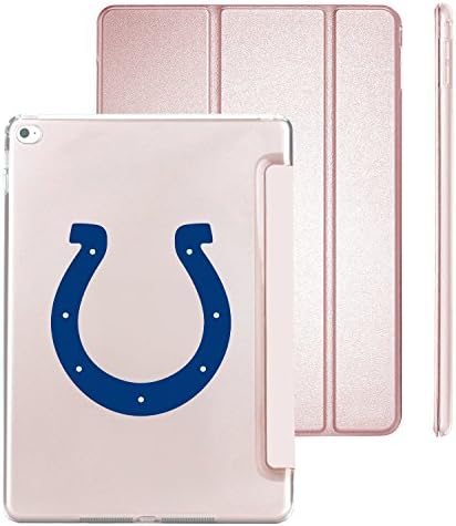 iPad Air 2 Case Colts, Slim Fit Smart Case for Apple iPad Air 2 ,Ultra Slim Lightweight Stand Cover with Auto Wake / Sleep ( Rose Gold )