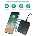 Te-Rich Qi Wireless Charger, 7.5W Wireless Charging Pad [Ultra Slim,15W] Compatible iPhone Xs MAX/XR/XS/X/8/8 Plus, 10W Fast Charging Compatible Samsung Galaxy S10/S9/S9+/S8/S8+/Note 9/8-No AC Adapter