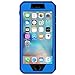 Amzer Full Body Hybrid Case with Built-In Screen Protector for iPhone 6/6s - Retail Packaging - Blue