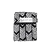 Sarah Wells Pumparoo Wet Dry Bag for Breast Pump Parts – Compact Organizer with Waterproof Pocket, Staging Mat & Fridge Hack – Machine Washable Pumping Accessory (Black & White)