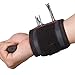 Durable Multi-purpose Magnetic Wristband with Strong Magnets For Holding Screws Nails Bolts Drilling Bits Screws and Small Tools The Best Tool Gift for DIY Handyman Men HSZ-12 1 Pack